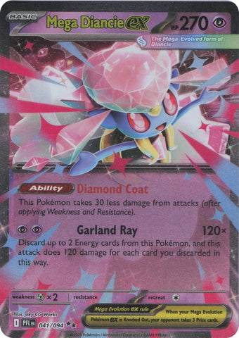 Image for Mega Diancie ex (041/094) (ME02: Phantasmal Flames) - Pokemon