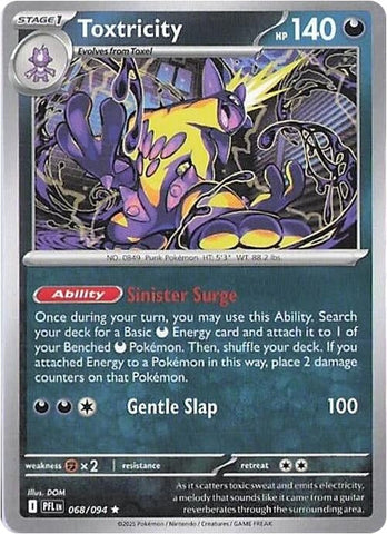 Toxtricity (068/094) (ME02: Phantasmal Flames) Pokemon