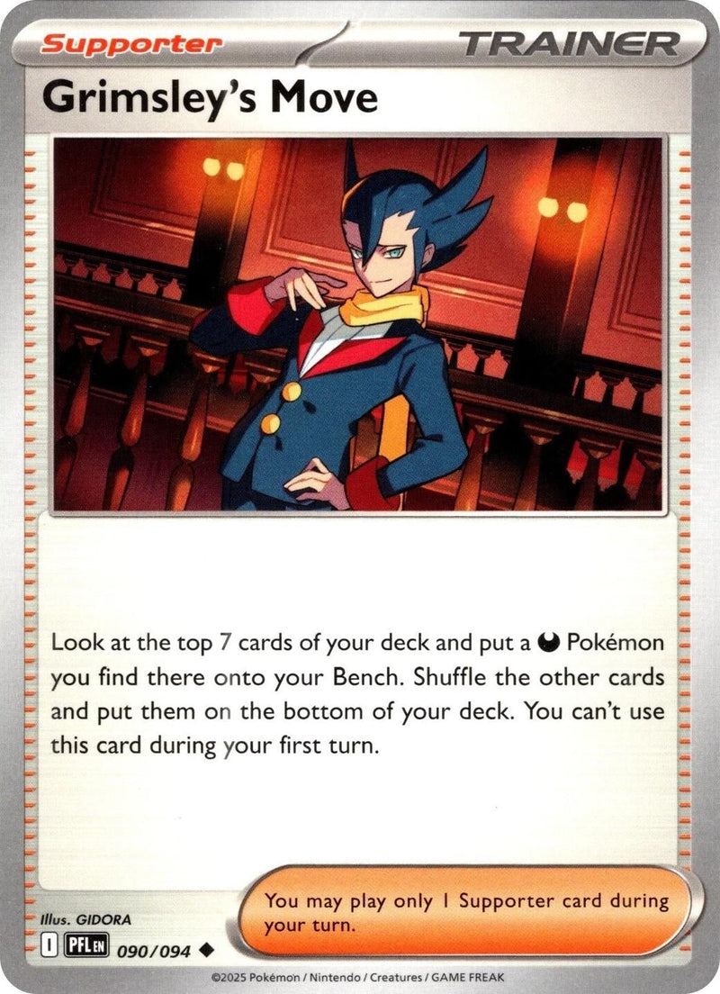 Grimsley's Move (090/094) (ME02: Phantasmal Flames) Pokemon