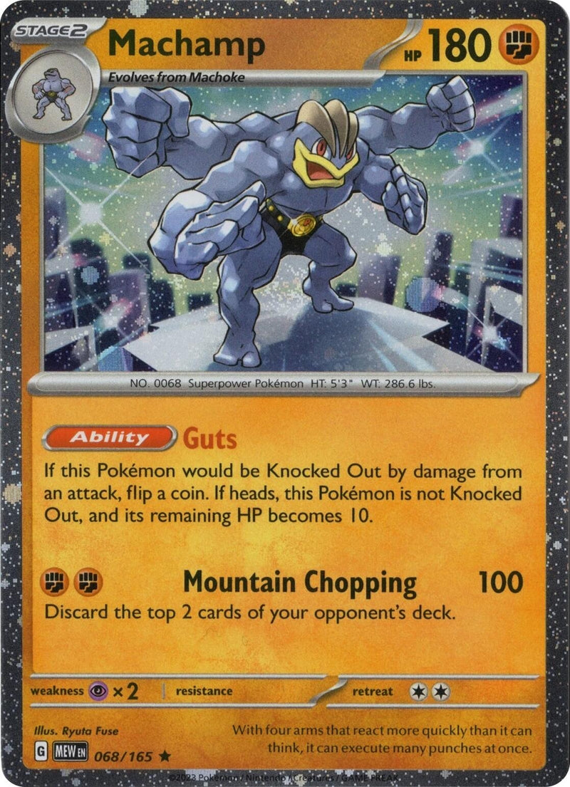 Image for Machamp 068/165 (Cosmos Holo) (068/165) (Miscellaneous Cards & Products) (MCAP) - Pokemon