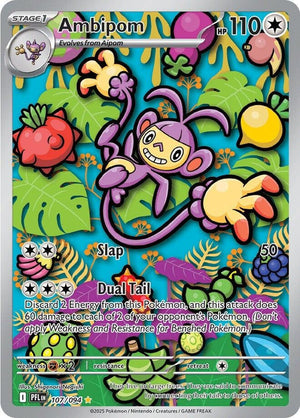 Ambipom (107/094) (ME02: Phantasmal Flames) (PFL) Pokemon