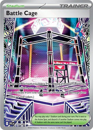 Battle Cage (116/094) (ME02: Phantasmal Flames) (PFL) Pokemon
