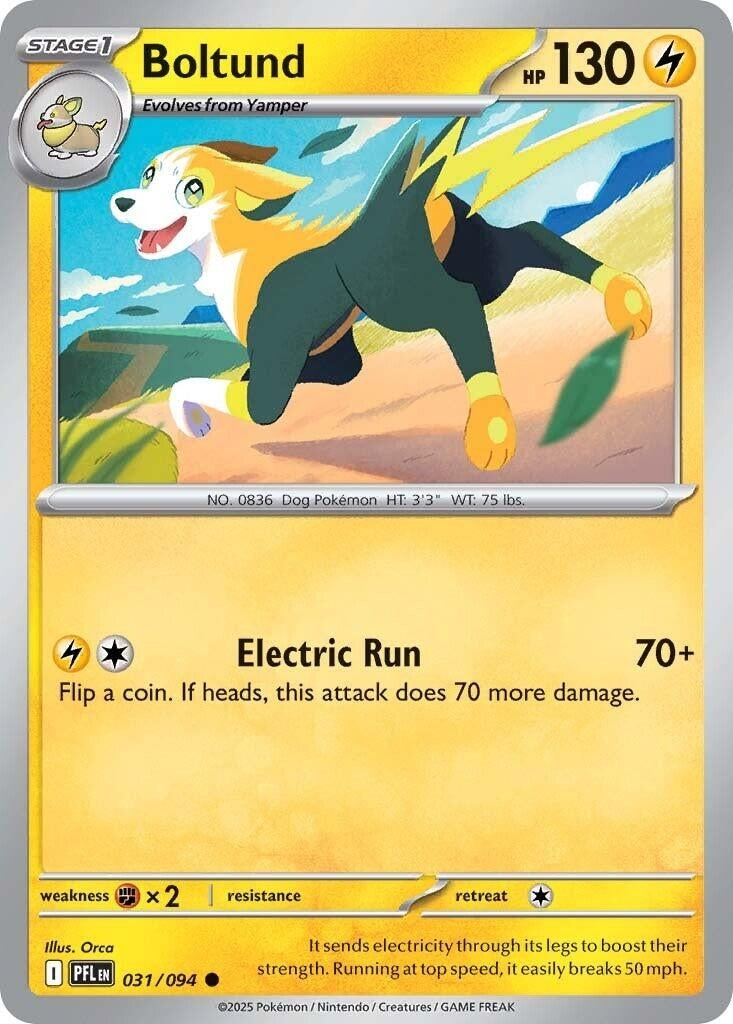 Image for Boltund (031/094) (ME02: Phantasmal Flames) - Pokemon