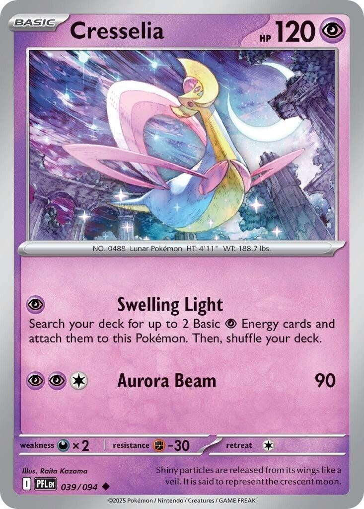 Image for Cresselia (039/094) (ME02: Phantasmal Flames) - Pokemon