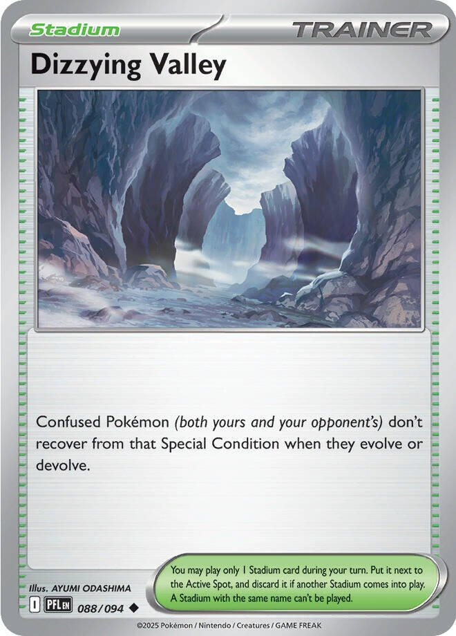 Image for Dizzying Valley (088/094) (ME02: Phantasmal Flames) - Pokemon