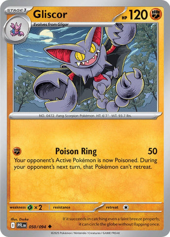 Image for Gliscor (050/094) (ME02: Phantasmal Flames) - Pokemon