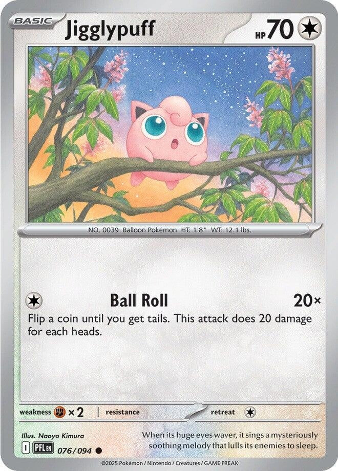 Image for Jigglypuff (076/094) (ME02: Phantasmal Flames) - Pokemon