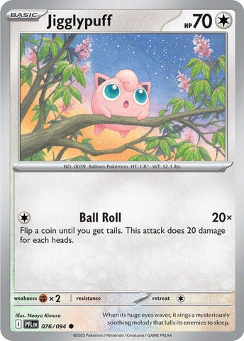 Image for Jigglypuff (076/094) (ME02: Phantasmal Flames) - Pokemon