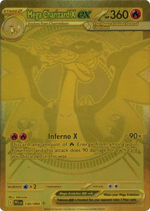 Image for Mega Charizard X ex (130/094) (ME02: Phantasmal Flames) - Pokemon
