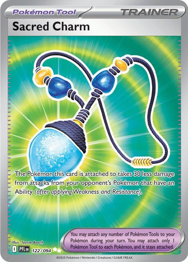 Sacred Charm (122/094) (ME02: Phantasmal Flames) (PFL) Pokemon