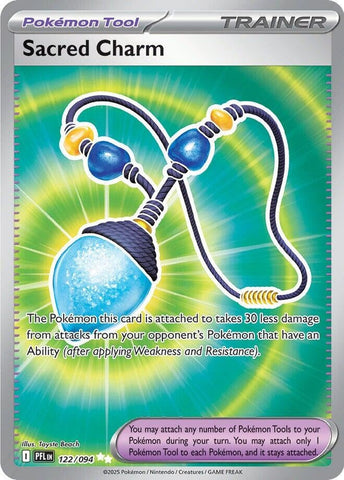 Sacred Charm (122/094) (ME02: Phantasmal Flames) (PFL) Pokemon