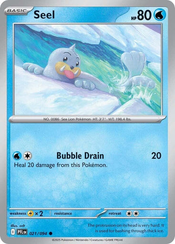 Image for Seel (021/094) (ME02: Phantasmal Flames) - Pokemon
