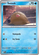 Image for Swinub (023/094) (ME02: Phantasmal Flames) - Pokemon
