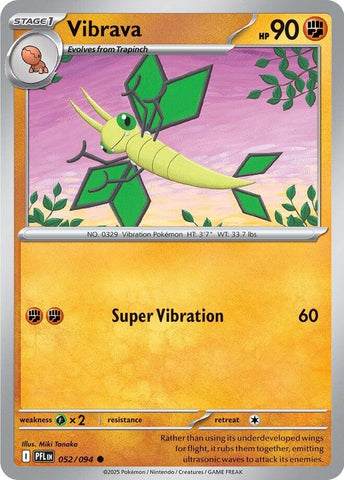 Image for Vibrava (052/094) (ME02: Phantasmal Flames) - Pokemon