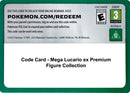 Image for Code Card - Mega Lucario ex Premium Figure Collection (Miscellaneous Cards & Products) (MCAP) - Pokemon
