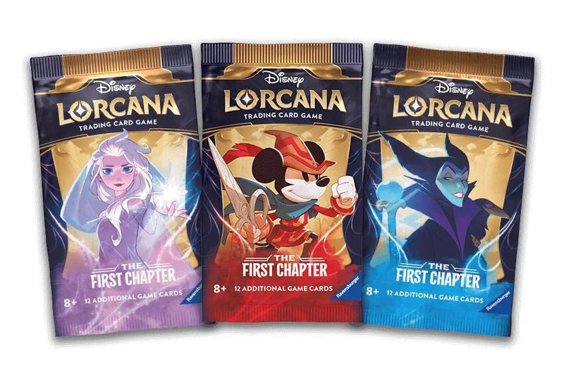 Image for Disney Lorcana: The First Chapter Booster Pack Art Bundle [Set of 3] - Disney Lorcana