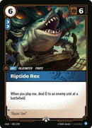 Image for Riptide Rex (092/298) (Riftbound Organized Play Promotional Cards) (OPP) - Riftbound: League of Legends Trading Card Game