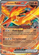 Image for Team Rocket's Moltres ex - 31/182 (Destined Rivals Stamp) (031/182) (Miscellaneous Cards & Products) (MCAP) - Pokemon