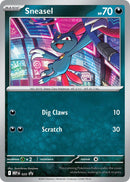 Sneasel (Cosmos Holo) (020) (ME: Mega Evolution Promo) Pokemon