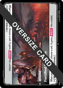 Image for Fortified Position (Oversized) (279/298) (Origins: Proving Grounds) (OGS) - Riftbound: League of Legends Trading Card Game