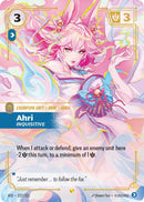 Image for Ahri, Inquisitive (Overnumbered) (227/221) (Spiritforged) (SFD) - Riftbound: League of Legends Trading Card Game