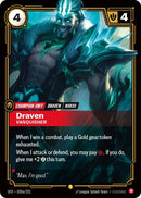 Image for Draven, Vanquisher (Alternate Art) (020a/221) (Spiritforged) (SFD) - Riftbound: League of Legends Trading Card Game