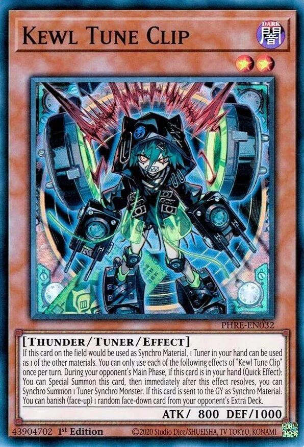 Kewl Tune Clip (PHRE-EN032) (Phantom Revenge) YuGiOh