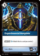 Image for Experimental Hexplate (073/221) (Spiritforged) (SFD) - Riftbound: League of Legends Trading Card Game