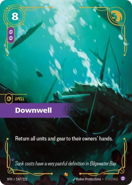 Image for Downwell (147/221) (Spiritforged) (SFD) - Riftbound: League of Legends Trading Card Game