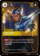 Image for Xin Zhao, Vigilant (176/221) (Spiritforged) (SFD) - Riftbound: League of Legends Trading Card Game