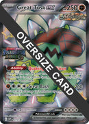 Image for Great Tusk ex - 072 (Paldean Fates Stamped) (072) (Jumbo Cards) (PR) - Pokemon