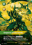 Image for Azir, Emperor of the Sands (Overnumbered) (247/221) (Spiritforged) (SFD) - Riftbound: League of Legends Trading Card Game