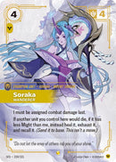 Image for Soraka, Wanderer (Overnumbered) (239/221) (Spiritforged) (SFD) - Riftbound: League of Legends Trading Card Game