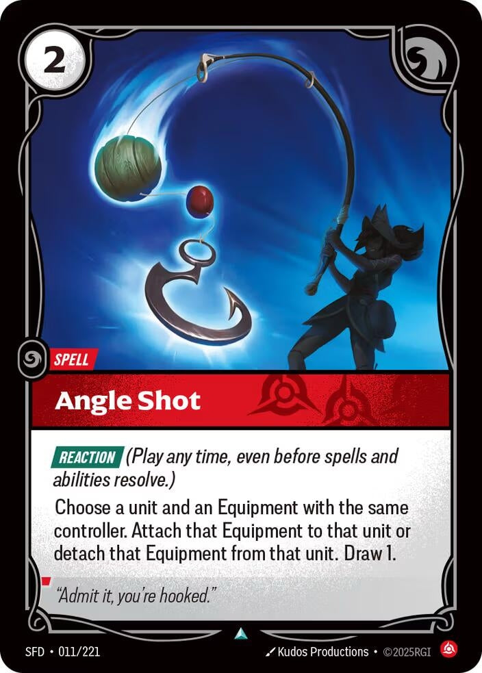 Image for Angle Shot (011/221) (Spiritforged) (SFD) - Riftbound: League of Legends Trading Card Game