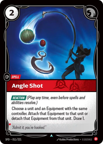 Image for Angle Shot (011/221) (Spiritforged) (SFD) - Riftbound: League of Legends Trading Card Game