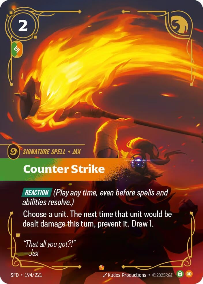 Image for Counter Strike (194/221) (Spiritforged) (SFD) - Riftbound: League of Legends Trading Card Game