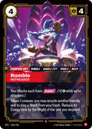 Image for Rumble, Hotheaded (026/221) (Spiritforged) (SFD) - Riftbound: League of Legends Trading Card Game