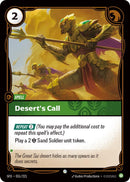 Image for Desert's Call (031/221) (Spiritforged) (SFD) - Riftbound: League of Legends Trading Card Game