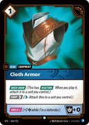 Image for Cloth Armor (064/221) (Spiritforged) (SFD) - Riftbound: League of Legends Trading Card Game