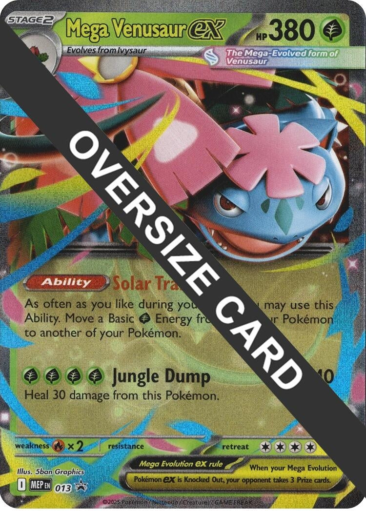 Image for Mega Venusaur ex - 013 (013) (Jumbo Cards) (PR) - Pokemon