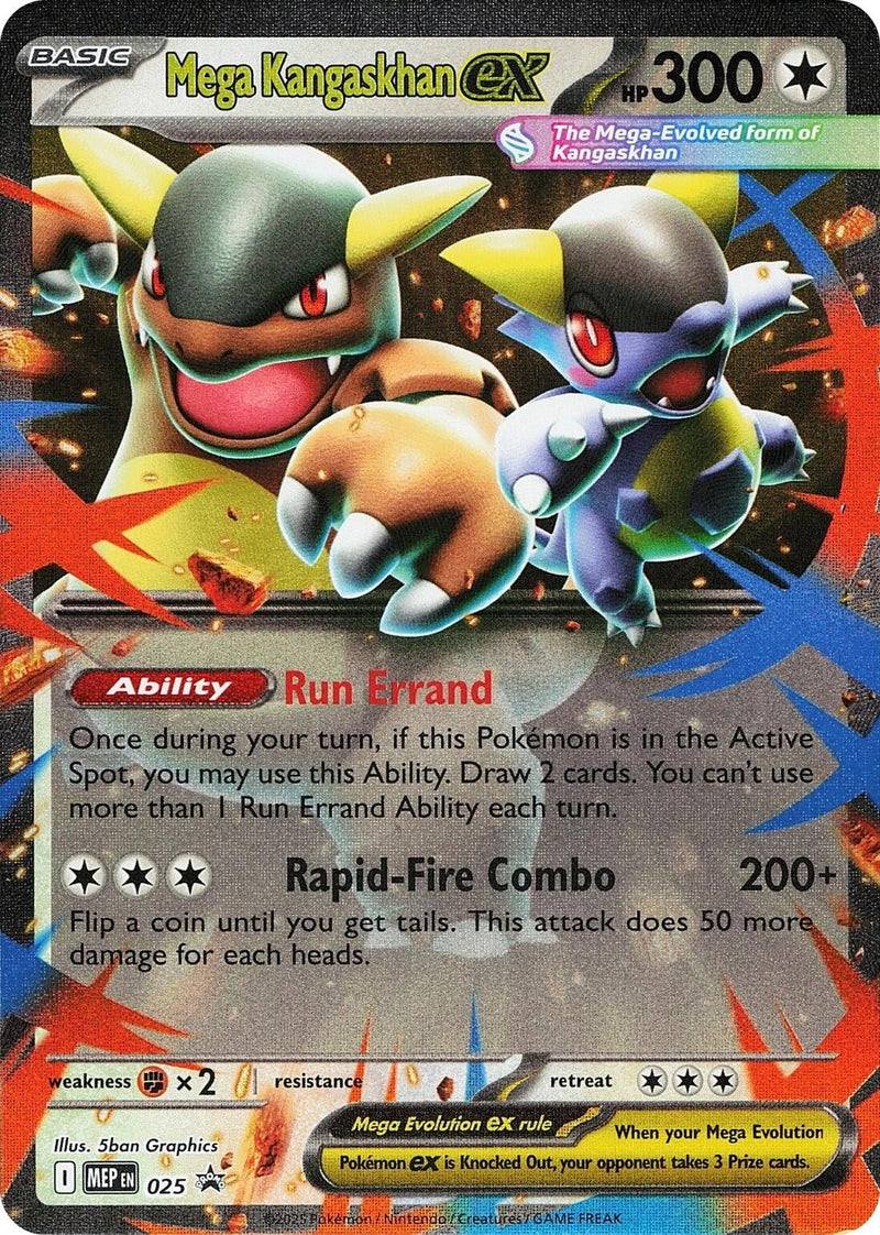 Mega Kangaskhan ex - 025 (025) (ME: Mega Evolution Promo) Pokemon