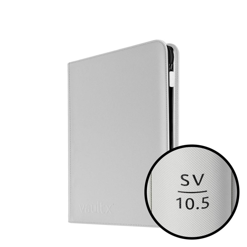 Image for Vault X Zip Binder Exo-Tec SV10.5 - White 9 Pocket - Storage Albums