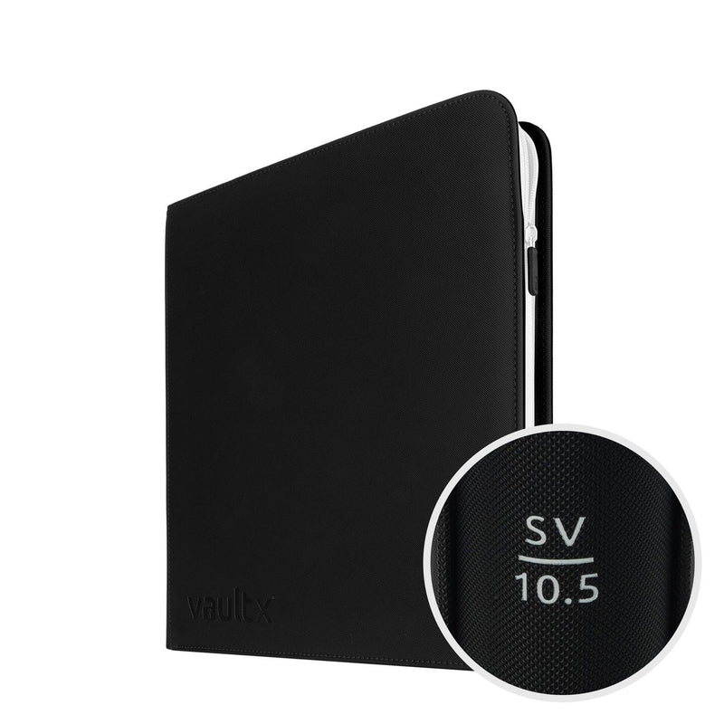 Image for Vault X Zip Binder Exo-Tec SV10.5 - Black 12 Pocket - Storage Albums