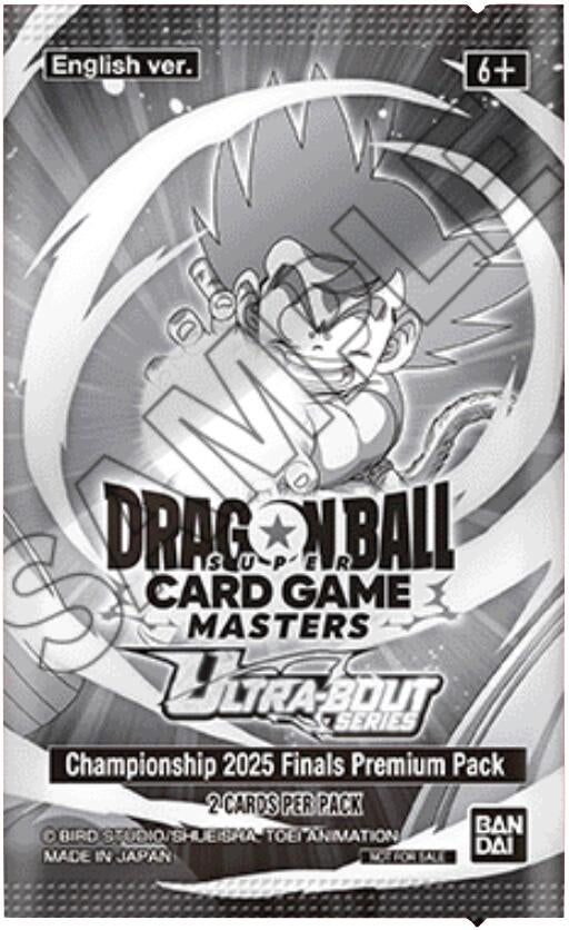 Image for Championship 2025 Finals Premium Pack - Dragon Ball Super: Masters