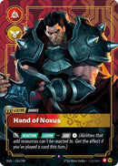 Image for Darius, Hand of Noxus (Metal) (Best Of) (253/298) (Riftbound Organized Play Promotional Cards) (OPP) - Riftbound: League of Legends Trading Card Game
