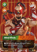 Image for Lee Sin, Blind Monk (Metal) (Best Of) (257/298) (Riftbound Organized Play Promotional Cards) (OPP) - Riftbound: League of Legends Trading Card Game