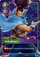 Image for Yasuo, Unforgiven (Metal) (Best Of) (259/298) (Riftbound Organized Play Promotional Cards) (OPP) - Riftbound: League of Legends Trading Card Game