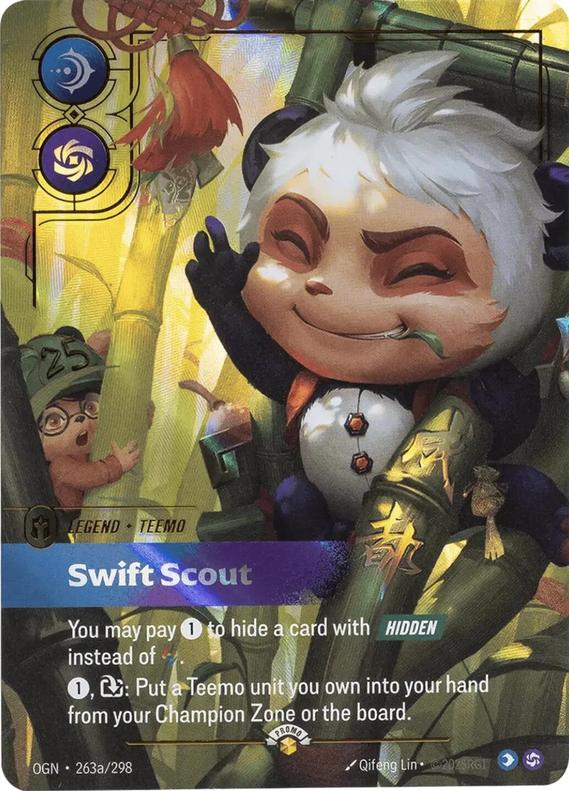 Image for Teemo, Swift Scout (Alternate Art) (263a/298) (Riftbound Promotional Cards) (PR) - Riftbound: League of Legends Trading Card Game