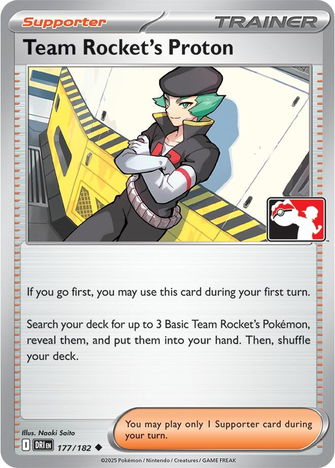 Image for Team Rocket's Proton (177/182) (Prize Pack Series Cards) - Pokemon