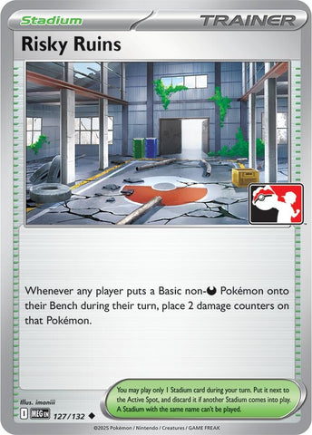 Image for Risky Ruins (127/132) (Prize Pack Series Cards) - Pokemon